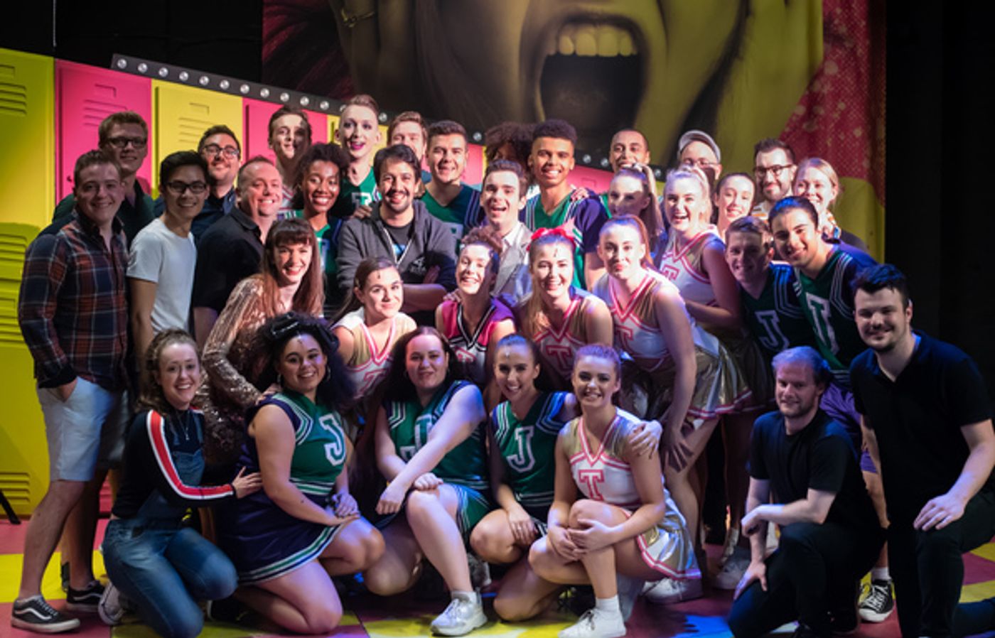 Photo Flash: Lin-Manuel Miranda Visits BRING IT ON in London  Image