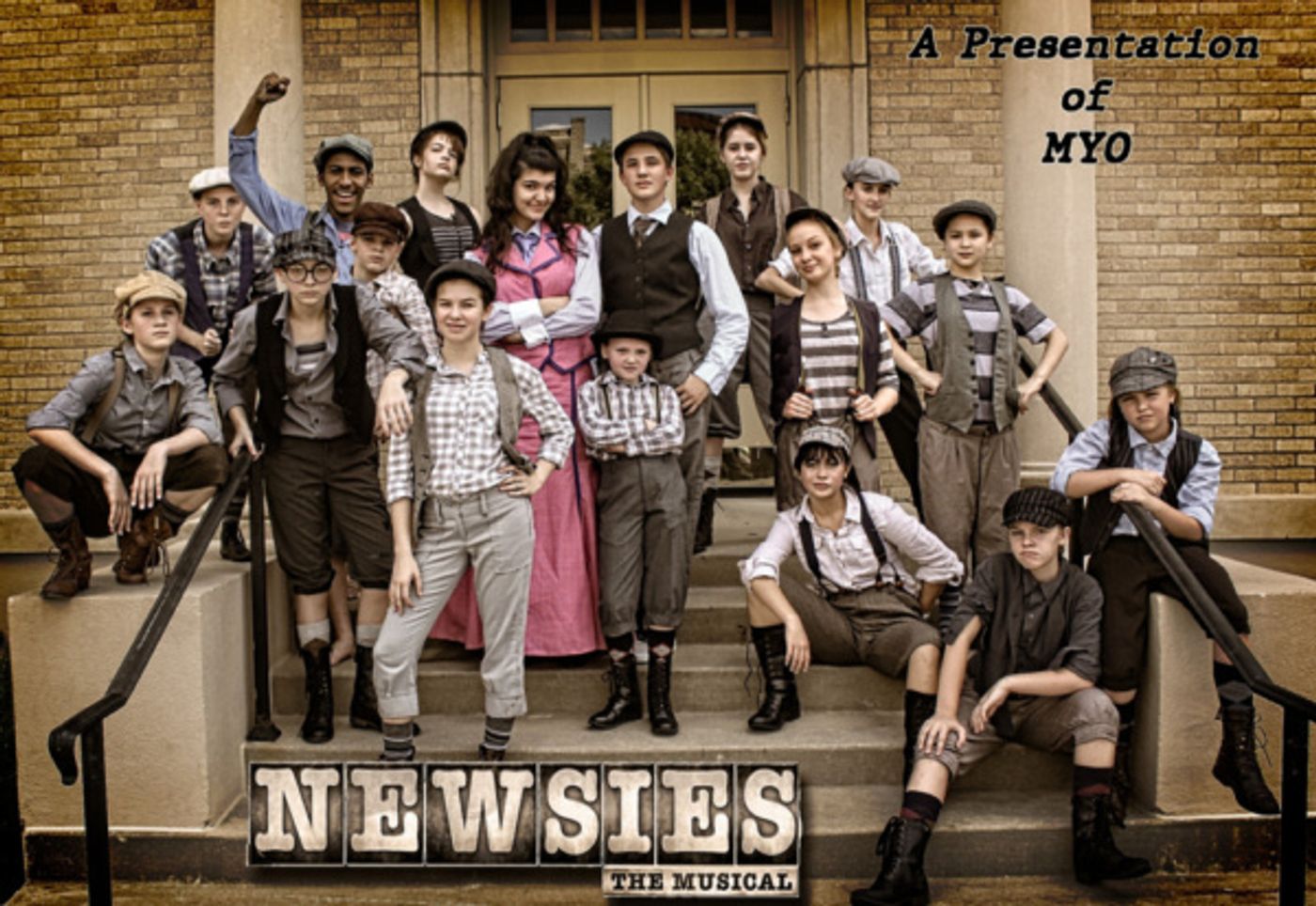 Photo Flash: 'The World Will Know' These NEWSIES at MYO Youth Theatre  Image