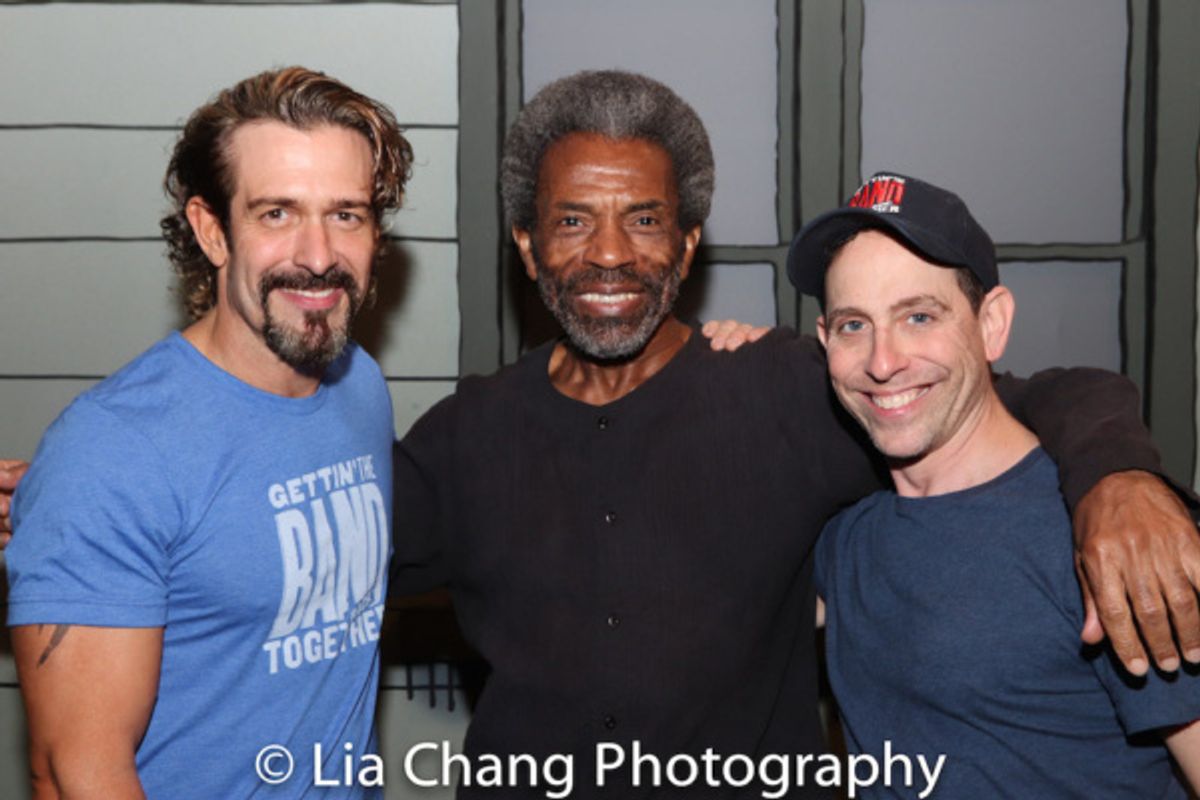 Brandon Williams, Andre De Shields and Garth Kravits at 