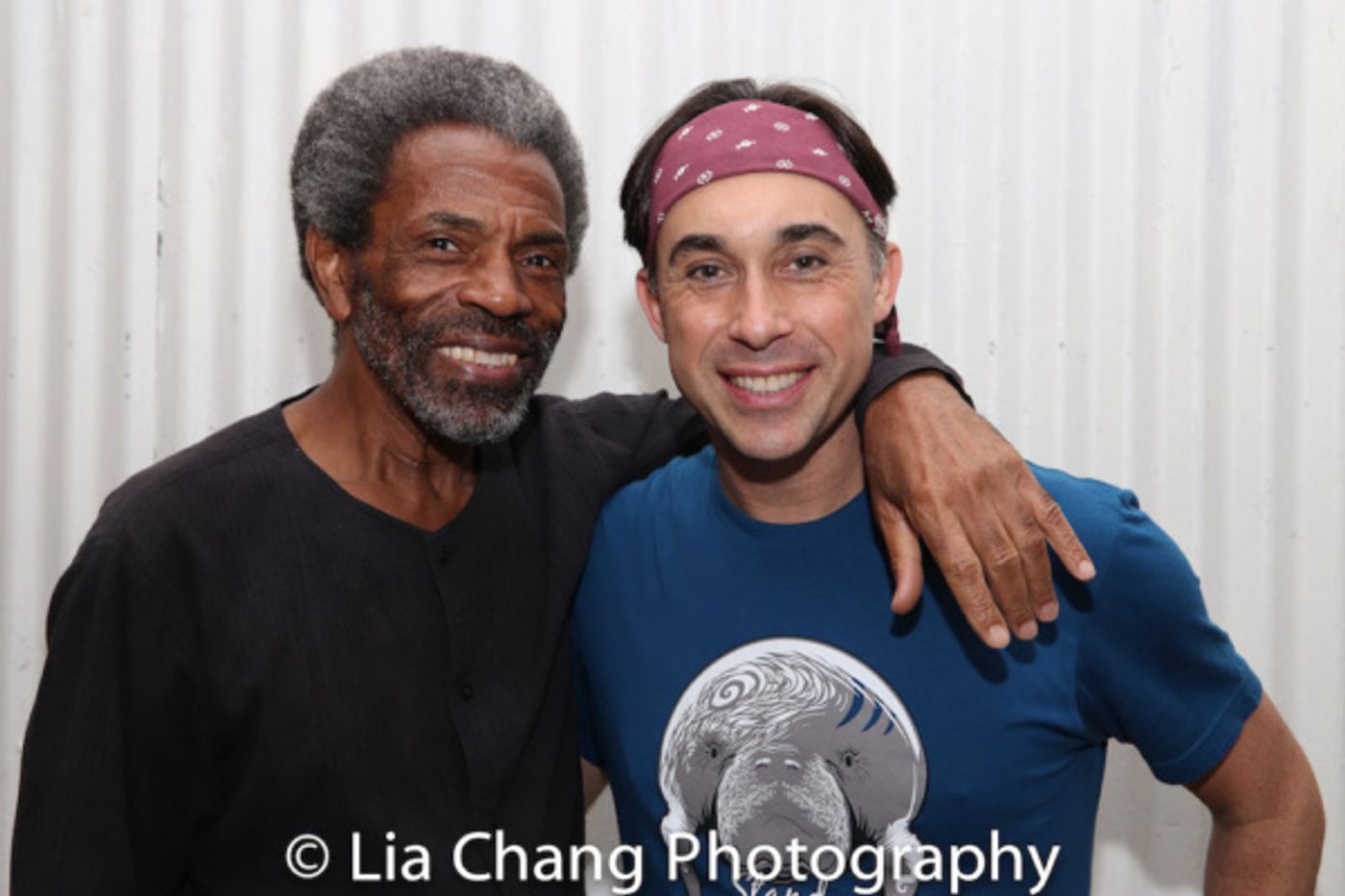 Photo Flash: Broadway Legend Andre De Shields Visits GETTIN' THE BAND BACK TOGETHER  Image