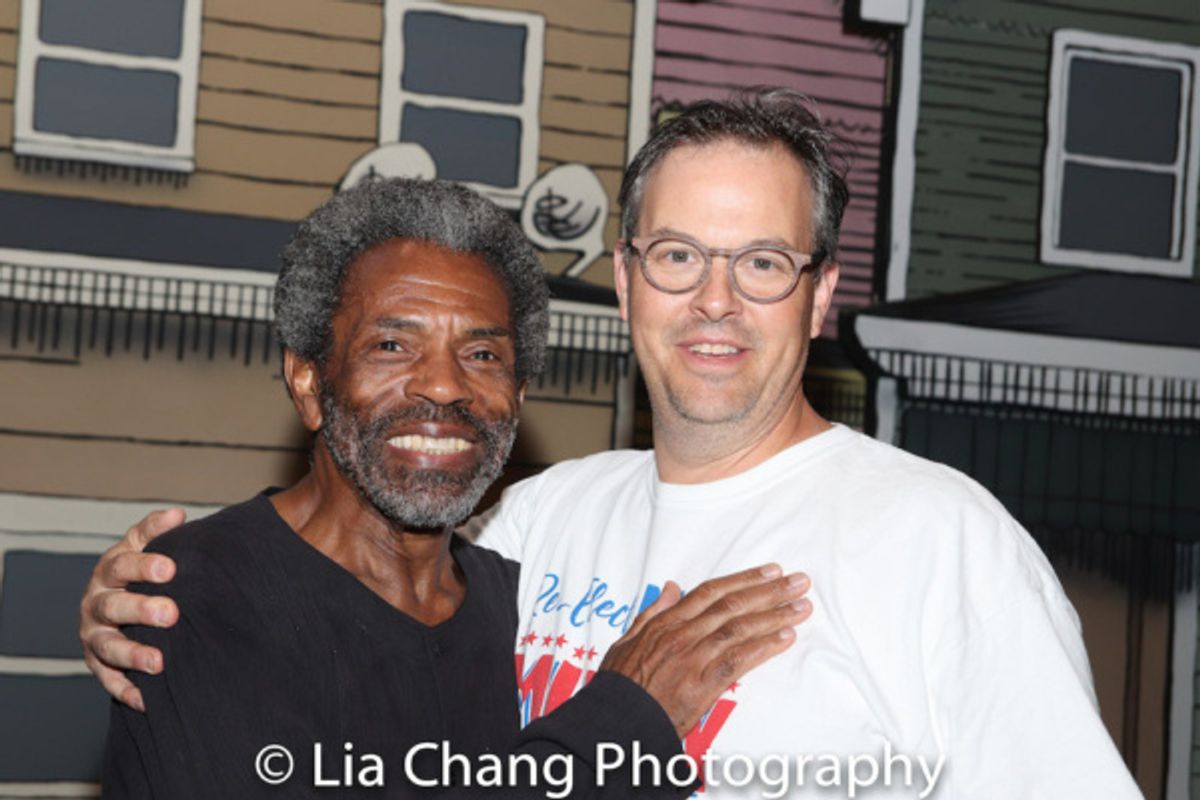 Andre De Shields and Tad Wilson at 