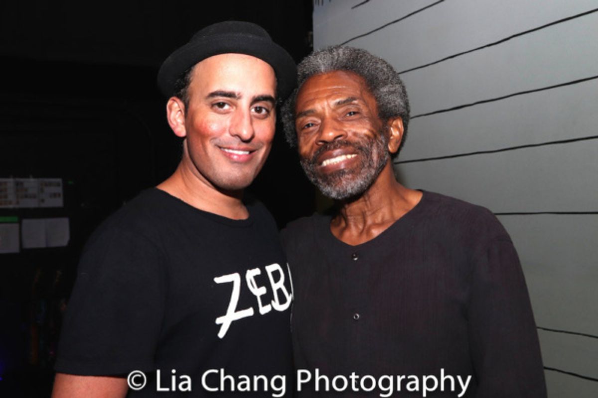 A JUNGLE BOOK reunion for Nehal Joshi and Andre De Shields. at 