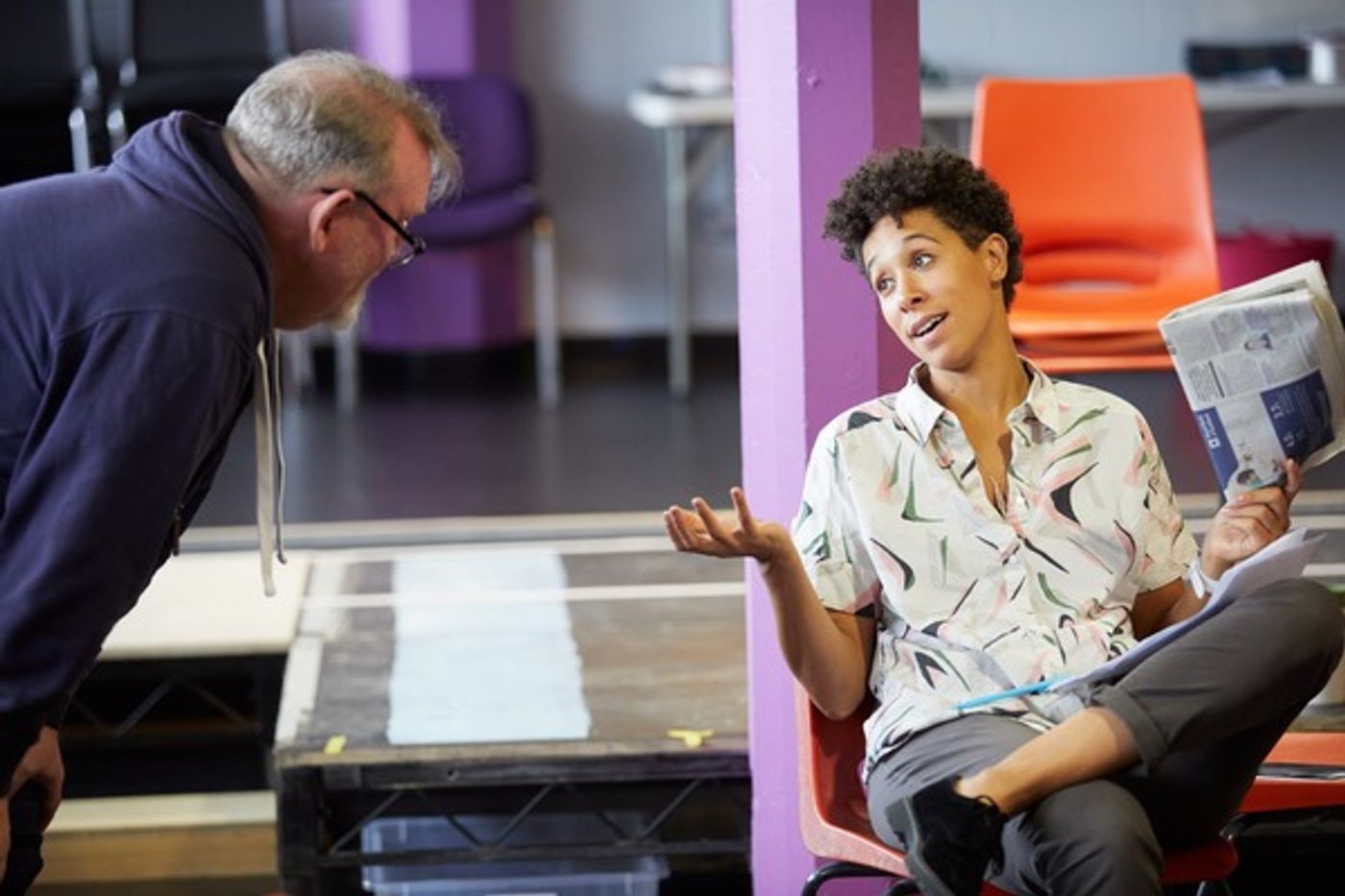 Photo Flash: In Rehearsal For STEEL at Sheffield Theatres  Image