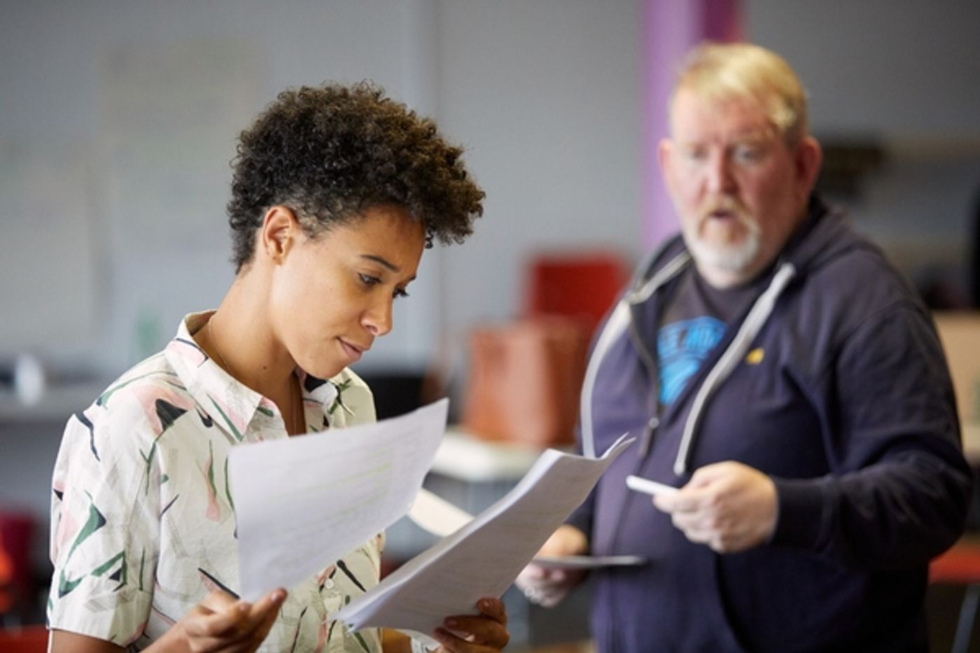 Photo Flash: In Rehearsal For STEEL at Sheffield Theatres  Image
