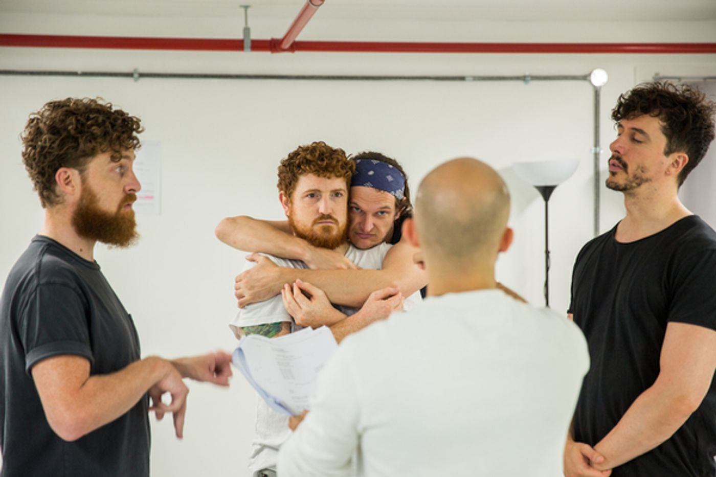 Photo Flash: In Rehearsal With Deafinitely Theatre's 4:48 PSYCHOSIS  Image
