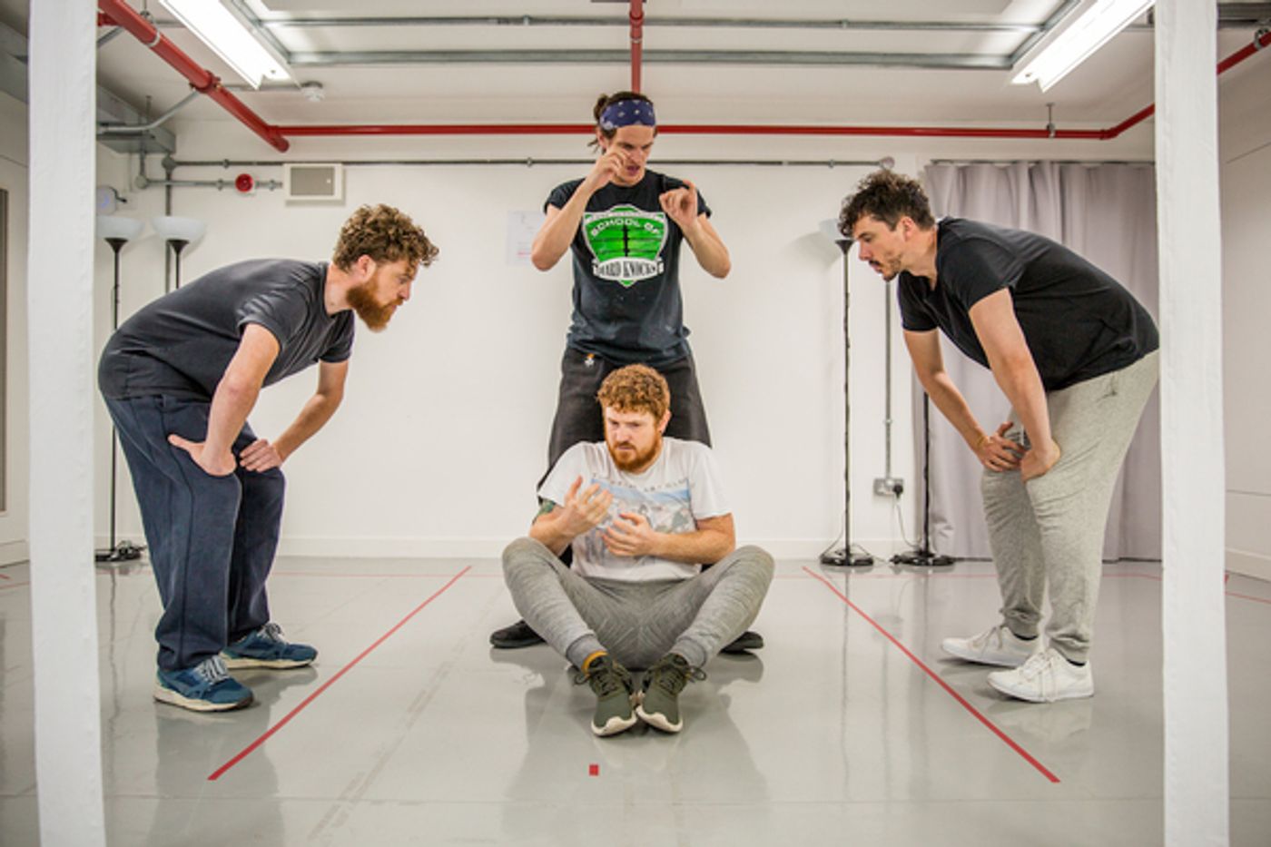 Photo Flash: In Rehearsal With Deafinitely Theatre's 4:48 PSYCHOSIS  Image