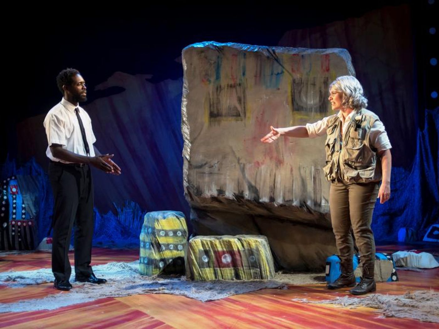 Review: DC-Area Premiere of Fugard's THE PAINTED ROCKS AT REVOLVER CREEK at MetroStage  Image