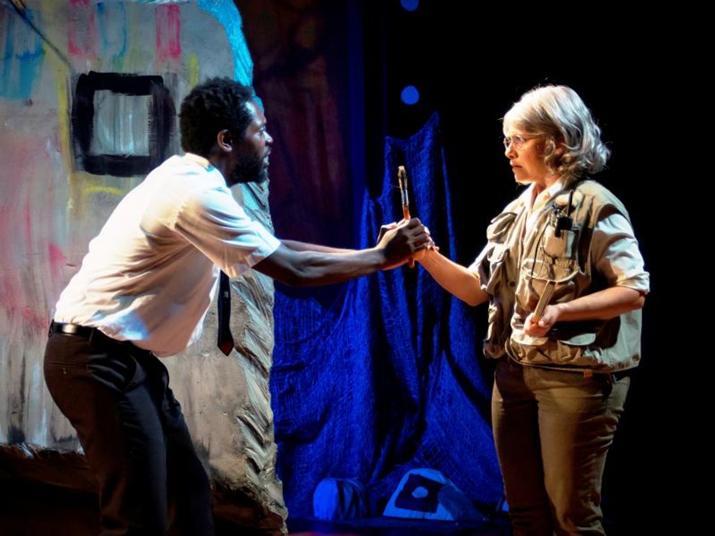 Review: DC-Area Premiere of Fugard's THE PAINTED ROCKS AT REVOLVER CREEK at MetroStage  Image
