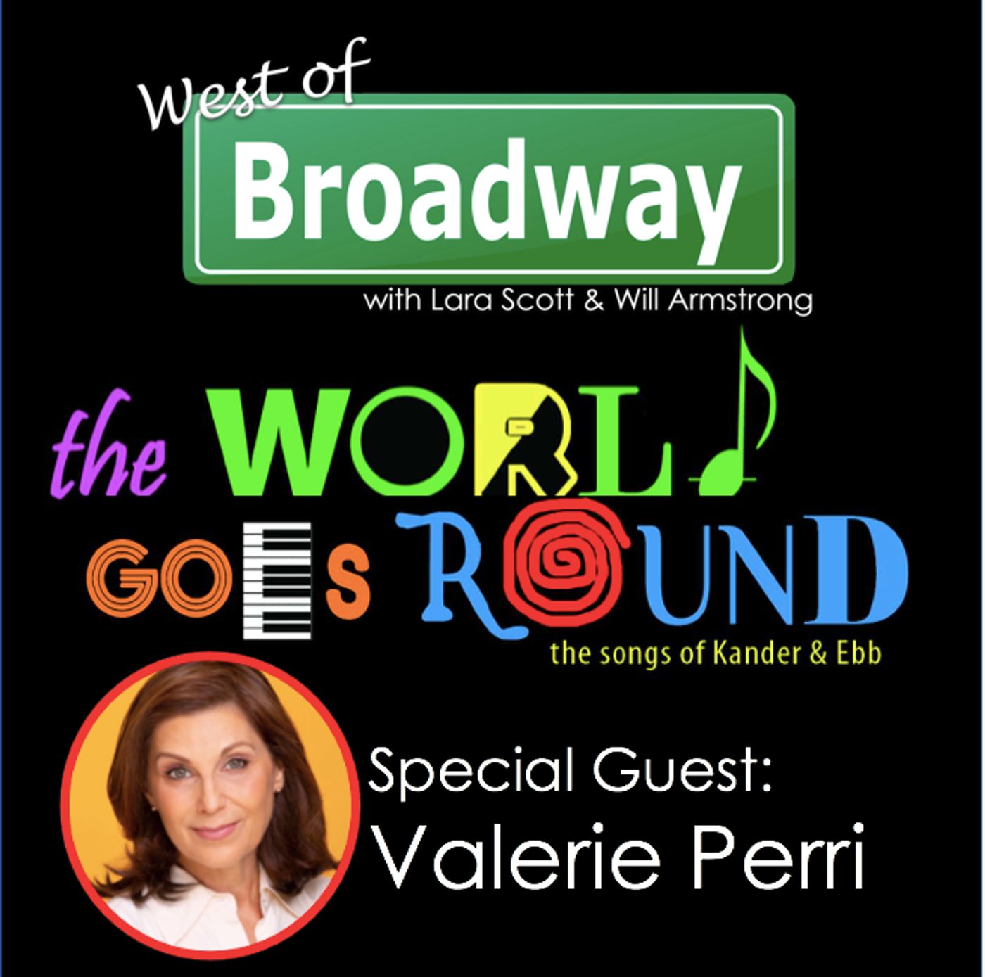 The 'West of Broadway' Podcast Welcomes Valerie Perri from Reprise 2.0's THE WORLD GOES ROUND  Image