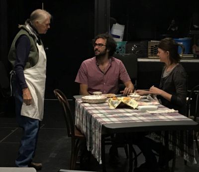 Dorothy Lyman. Brennan Lowery and Lauren Smith. Photo