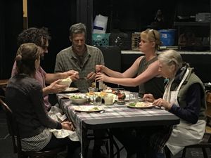 Lauren Smith, Brennan Lowery, Tim Bohn, Abigail Hawk, and Dorothy Lyman. @ BroadwayWorld Lauren Smith, Brennan Lowery, Tim Bohn, Abigail Hawk, and Dorothy Lyman. Photo