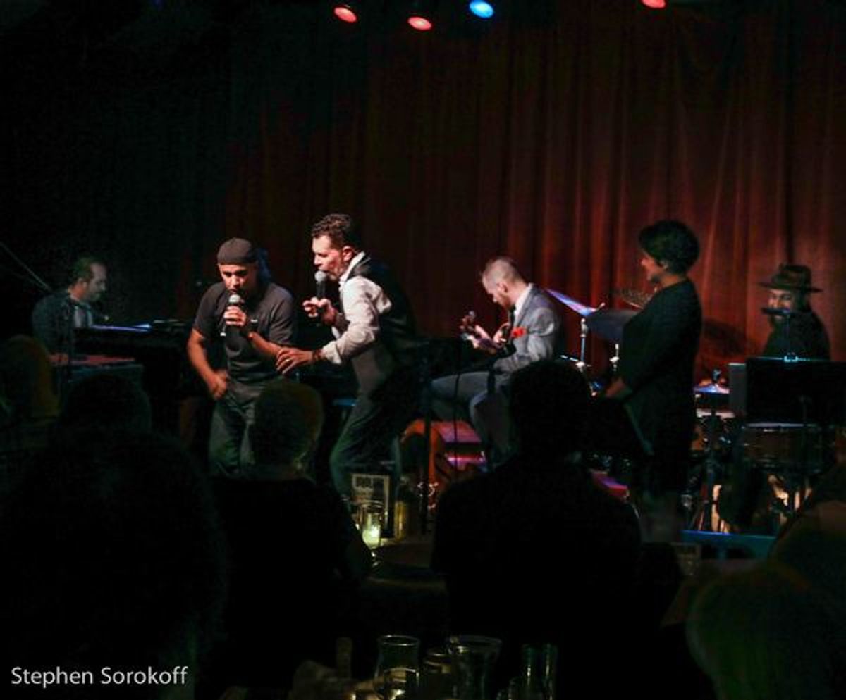 Richie Rodriguez and Clint Holmes at 