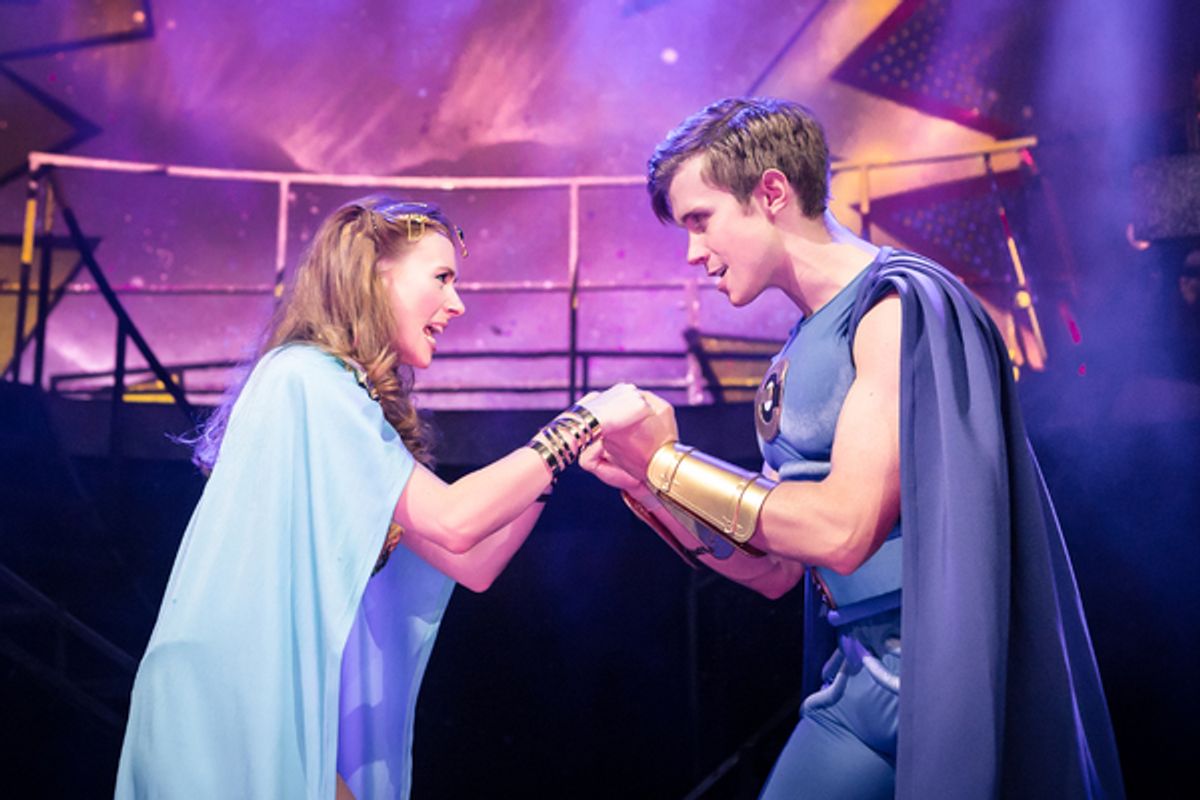 Laura Baldwin and Rob Houchen at 