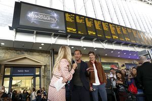 Eddie Redmayne; Jude Law; Edith Bowman @ BroadwayWorld Eddie Redmayne; Jude Law; Edith Bowman Photo