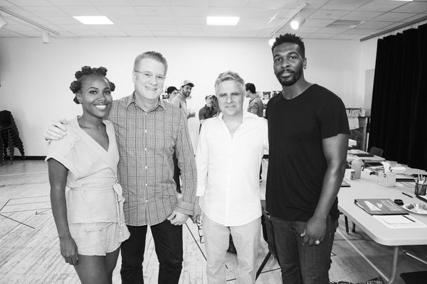 DeWanda Wise (Olivia), Jeffory Lawson (Managing Director), Neil Pepe (Artistic Direct Photo