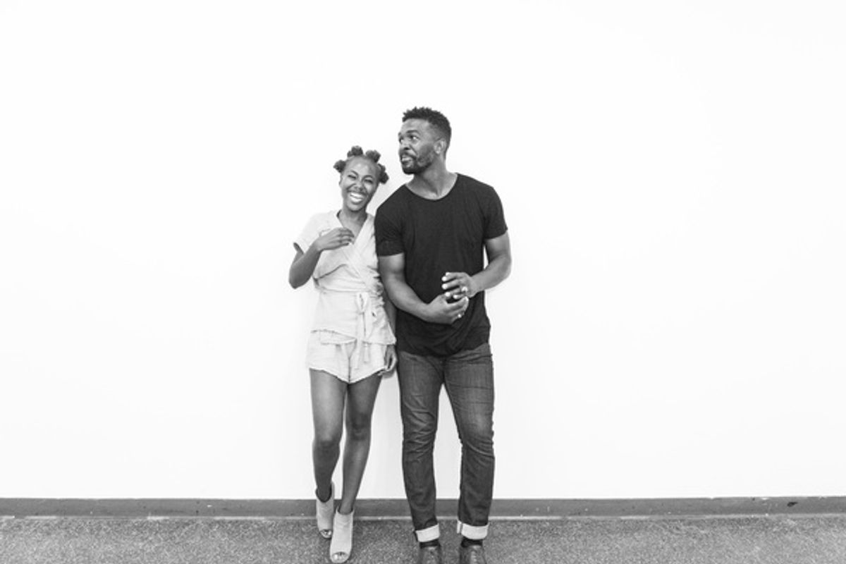 DeWanda Wise (Olivia) and Khris Davis (Charles)  at 