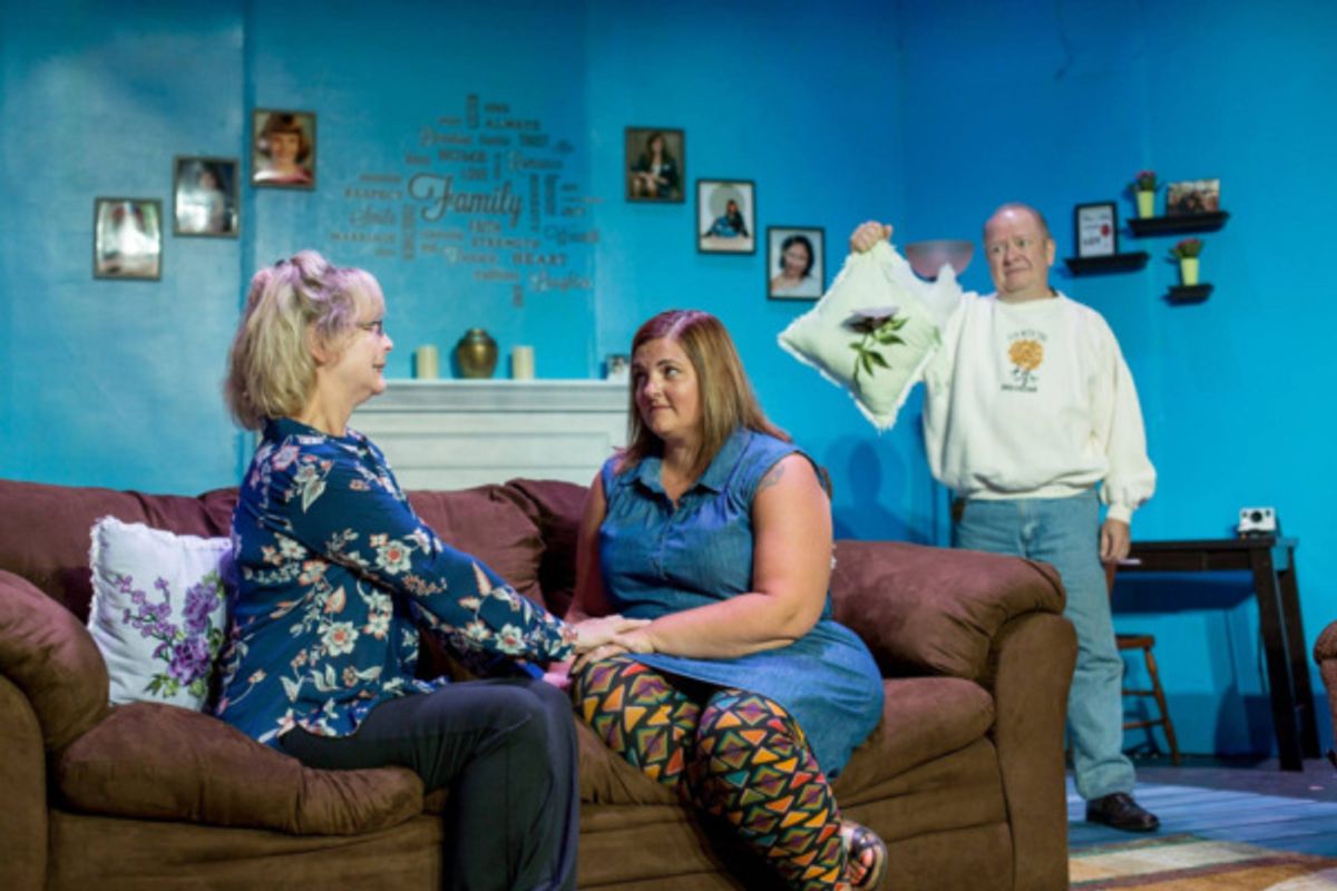 Sandi Miller as Susan, Julie Pratt as Rose and Gary Minix as Jim. Photo by Expressions Photography & Design.  at 