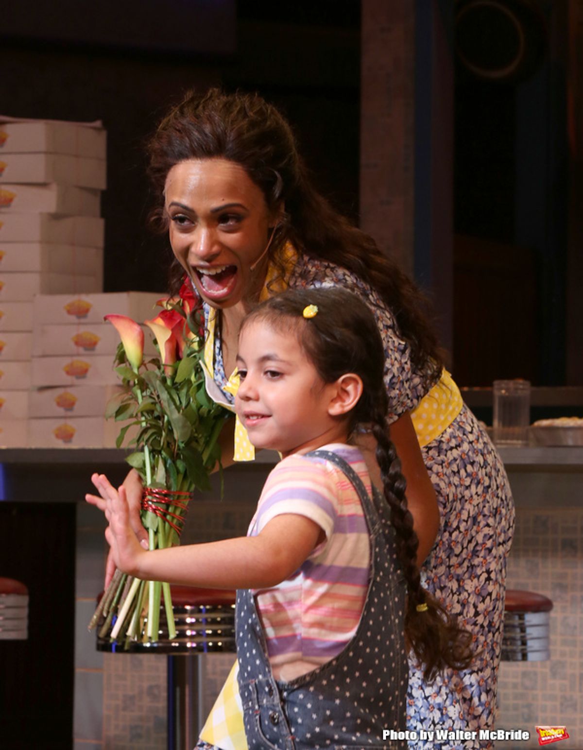 Nicolette Robinson with Mariam Bedigian at 