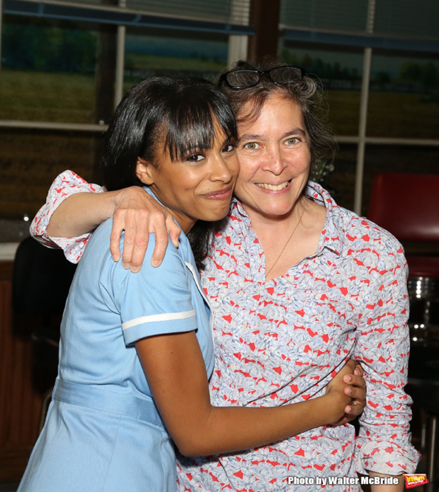 Photo Coverage: Leslie Odom, Jr., Cynthia Erivo, and More Visit Nicolette Robinson Backstage After WAITRESS Debut  Image