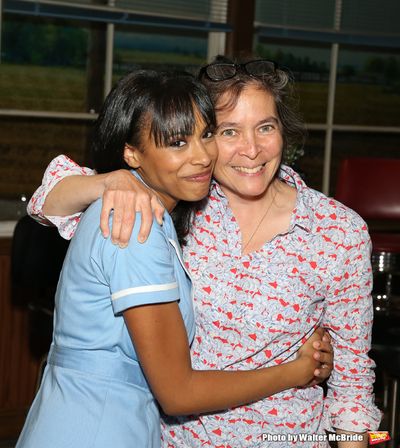 Nicolette Robinson with director Diane Paulus Photo