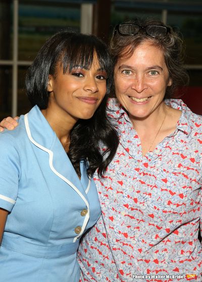 Nicolette Robinson with director Diane Paulus  Photo