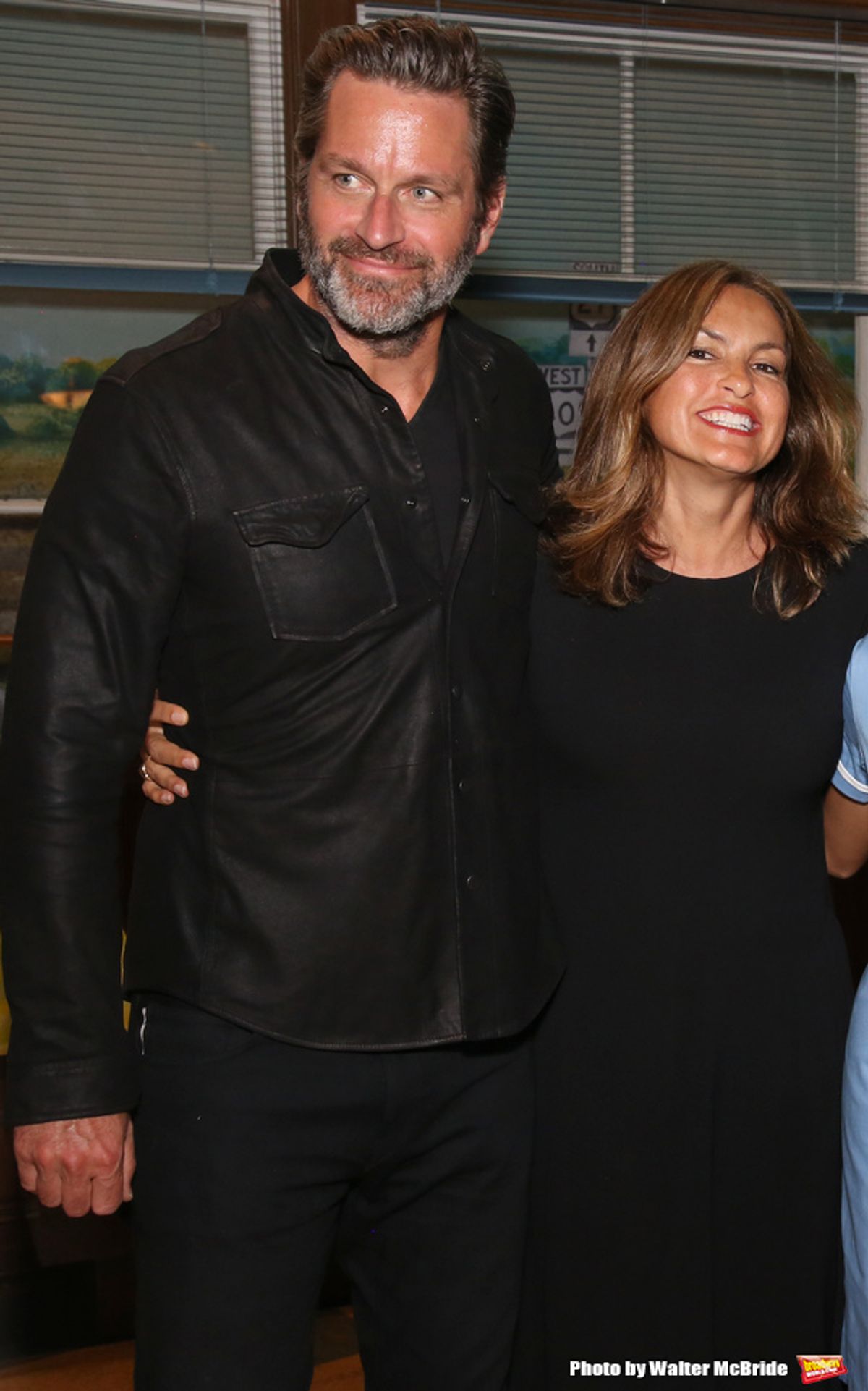 Peter Hermann and Mariska Hargitay at 