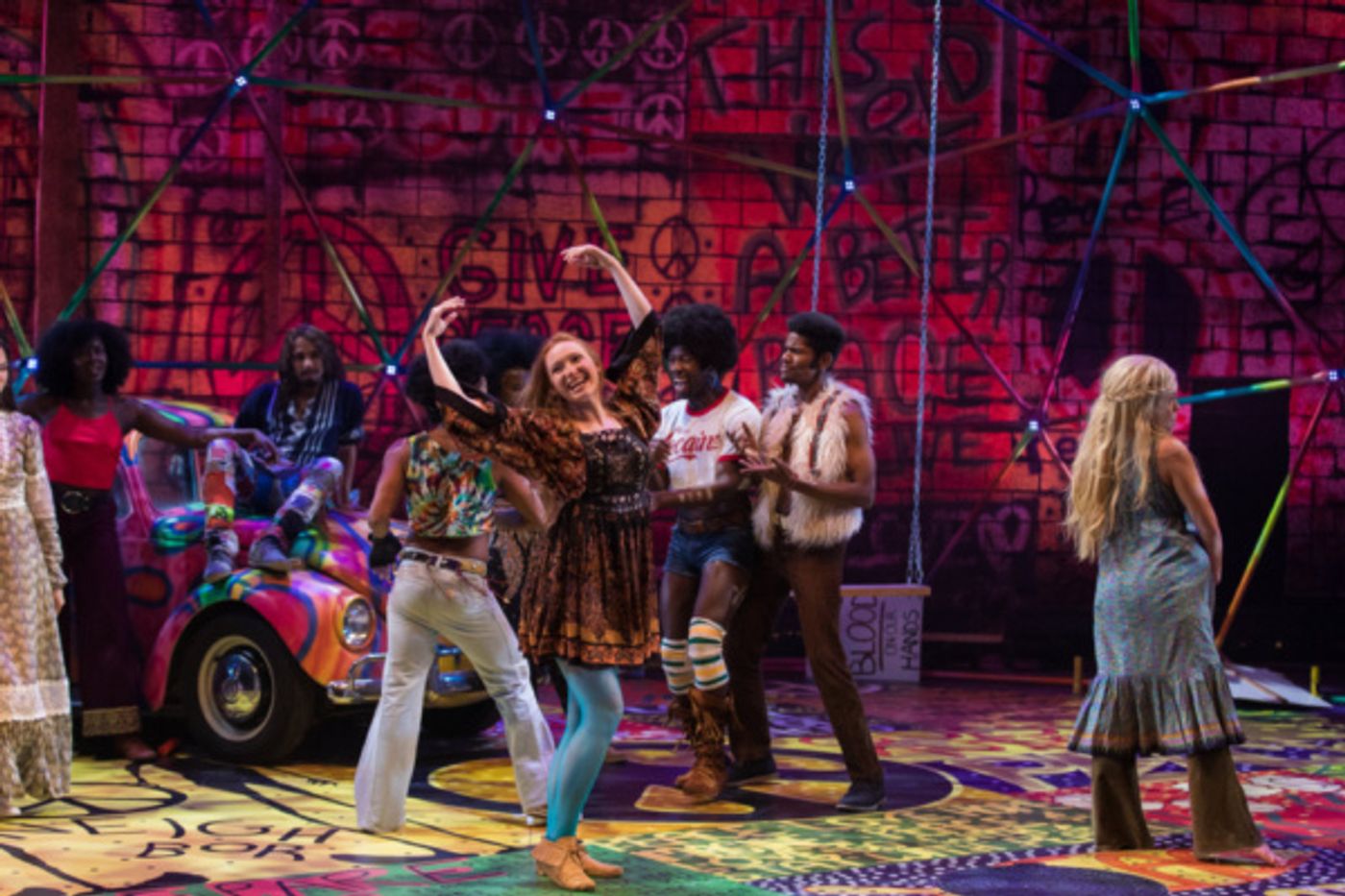 Photo Flash: First Look at Geva's Production Of HAIR  Image