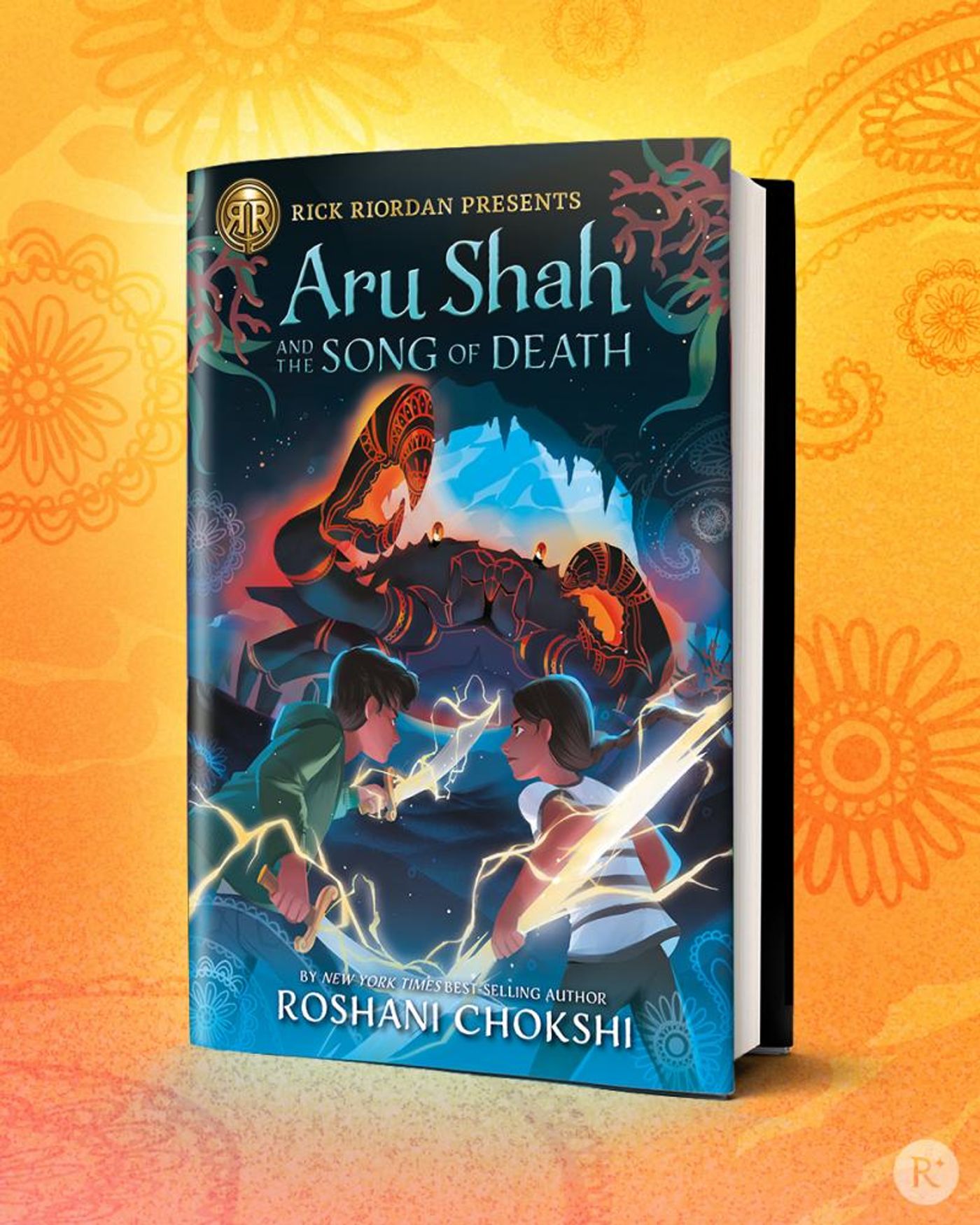 Double Cover Reveal: Rick Riordan Presents Drops Covers for both ARU SHAH AND THE SONG OF DEATH by Roshani Chokshi and SAL AND GABI BREAK THE UNIVERSE by Carlos Hernández Double Cover Reveal: Rick Riordan Presents Drops Covers for both ARU SHAH AND THE SONG OF DEATH by Roshani Chokshi and SAL AND GABI BREAK THE UNIVERSE by Carlos Hernández Image