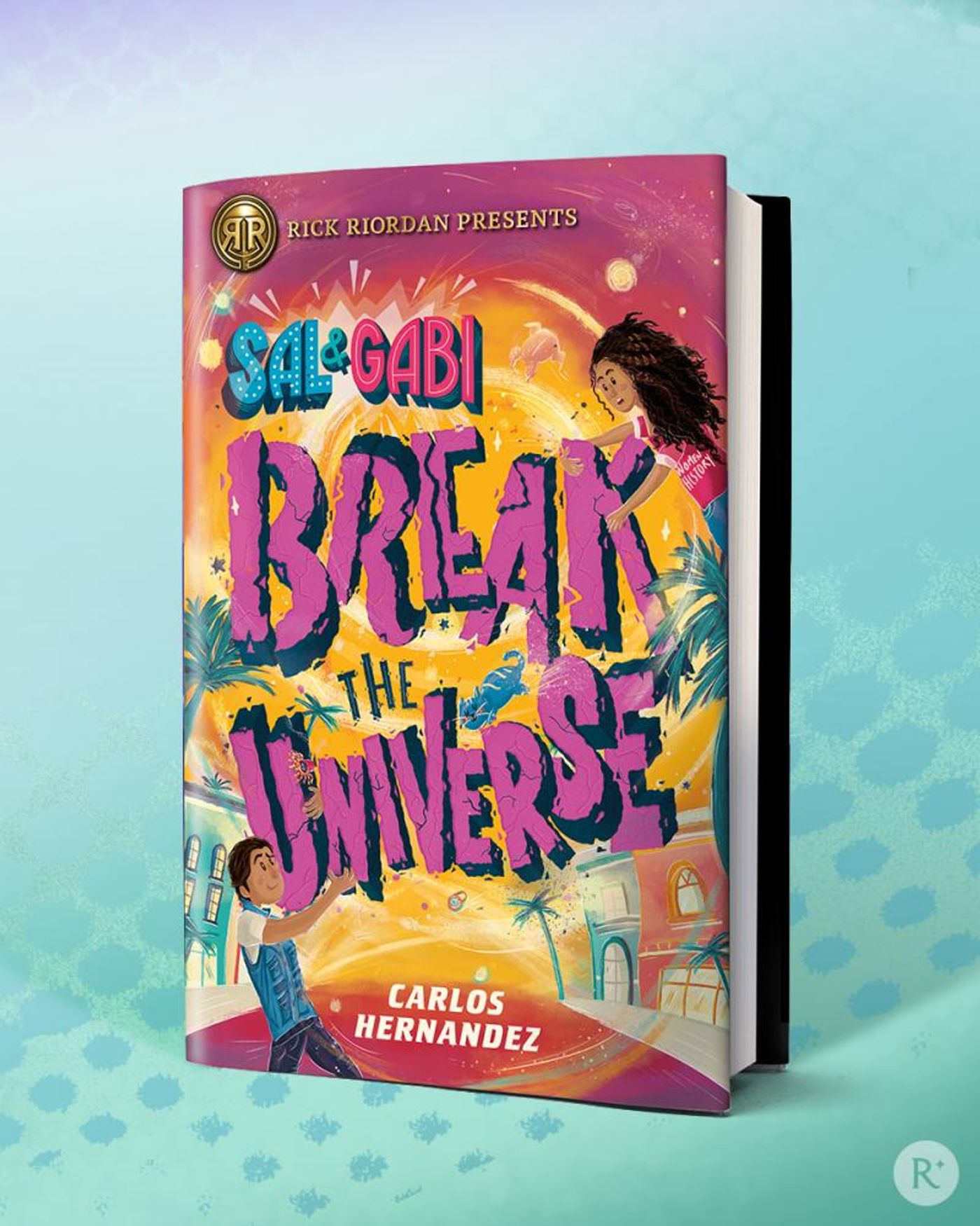 Double Cover Reveal: Rick Riordan Presents Drops Covers for both ARU SHAH AND THE SONG OF DEATH by Roshani Chokshi and SAL AND GABI BREAK THE UNIVERSE by Carlos Hernández Double Cover Reveal: Rick Riordan Presents Drops Covers for both ARU SHAH AND THE SONG OF DEATH by Roshani Chokshi and SAL AND GABI BREAK THE UNIVERSE by Carlos Hernández Image