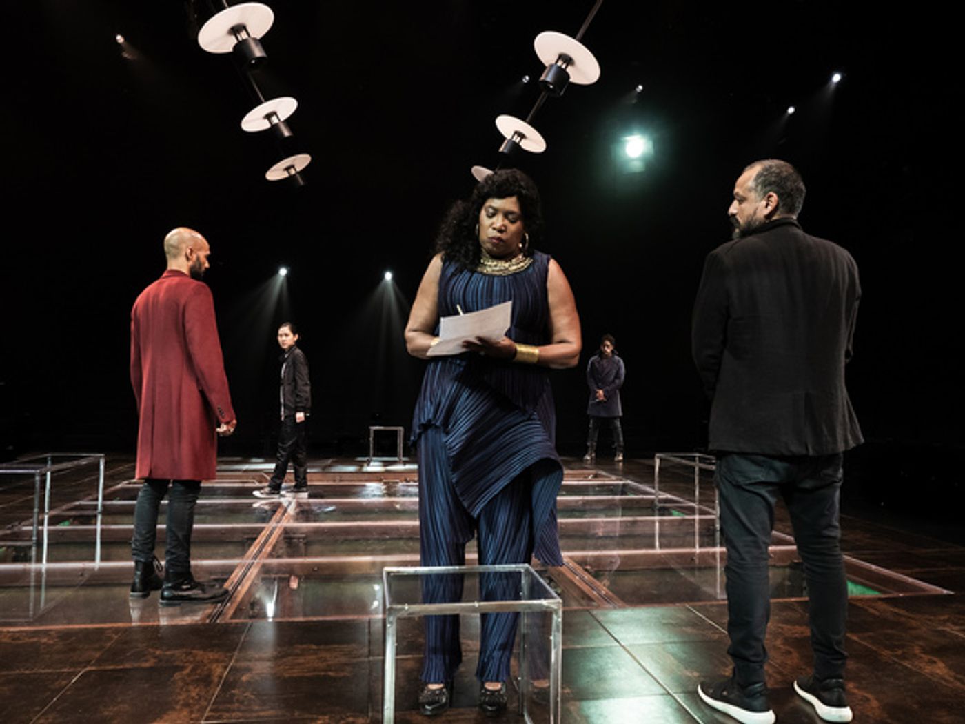 Photo Flash: Get A First Look At SIZE THE KING at La Jolla Playhouse Photo Flash: Get A First Look At SIZE THE KING at La Jolla Playhouse Image