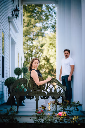 Kristina Riegle as Desiree Armfeldt
Jay Montgomery as Fredrik Egerman @ BroadwayWorld Kristina Riegle as Desiree Armfeldt
Jay Montgomery as Fredrik Egerman Photo