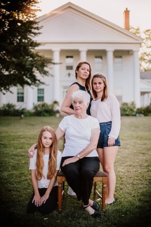 Olivia Goosman and Maryanna Lauter as Fredrika Armfeldt
Anne Bauman as Madame Leonora Armfeldt
Kristina Riegle as Desiree Armfeldt @ BroadwayWorld Olivia Goosman and Maryanna Lauter as Fredrika Armfeldt
Anne Bauman as Madame Leonora Photo