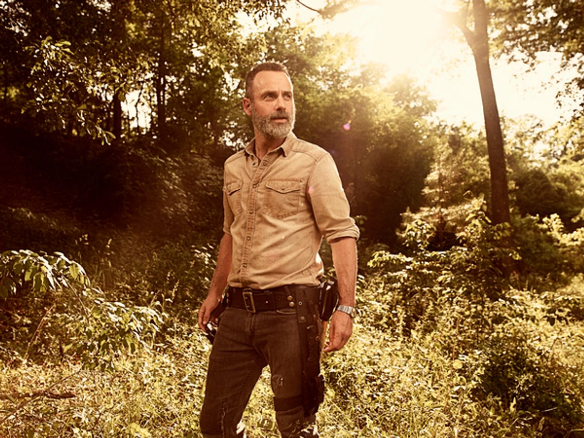 Andrew Lincoln as Rick GrimesÂ  at 