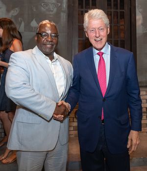 Harvey Butler, President William Clinton @ BroadwayWorld Harvey Butler, President William Clinton Photo