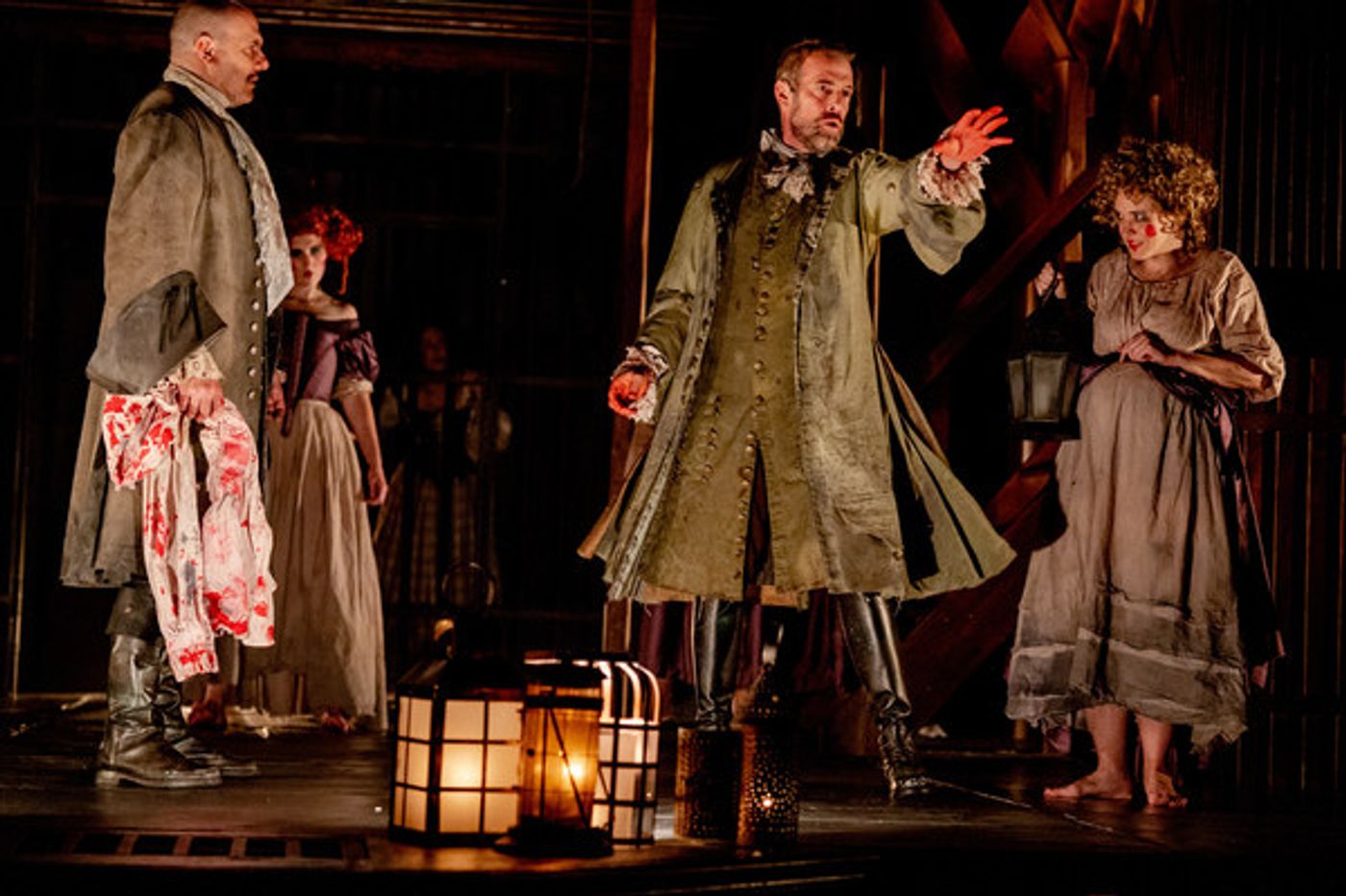 Photo Flash: Inside the Toil and Trouble of Folger's Restoration-Era MACBETH  Image