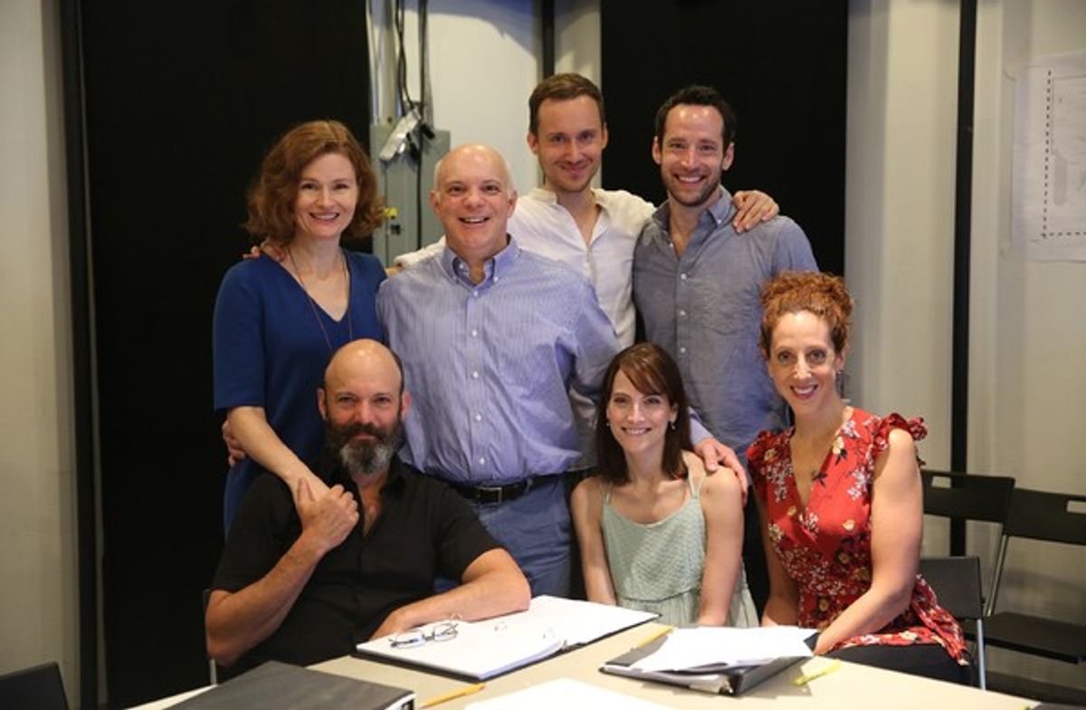 Eddie Korbich, Claire Brownwell, Carlo Bosticco, Logan James Hall, Geoffrey Cantor, Jazmin Gorsline, Alison Cimmet at 