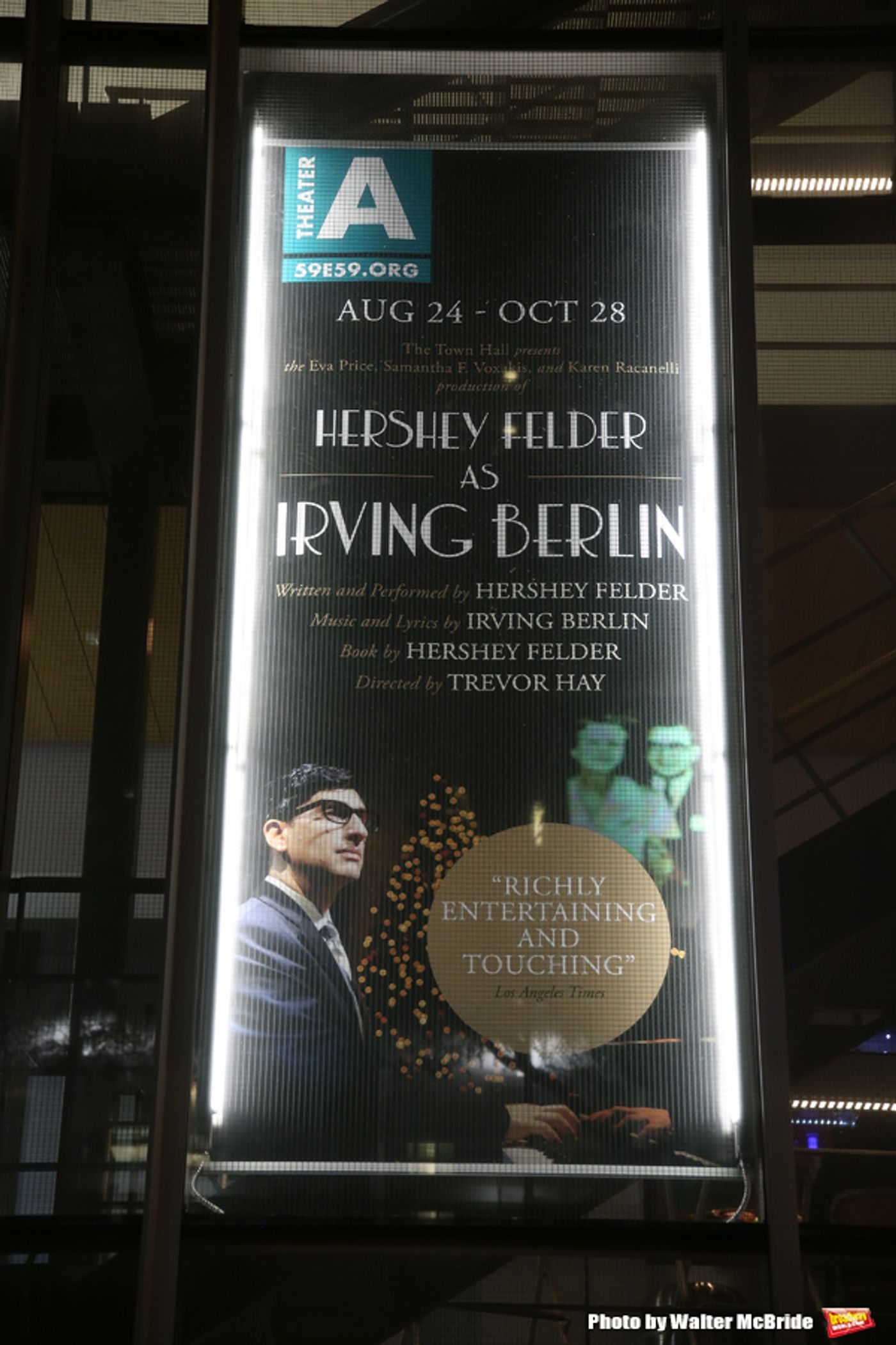 Photo Coverage: Inside Opening Night of HERSHEY FELDER AS IRVING BERLIN at 59E59  Image