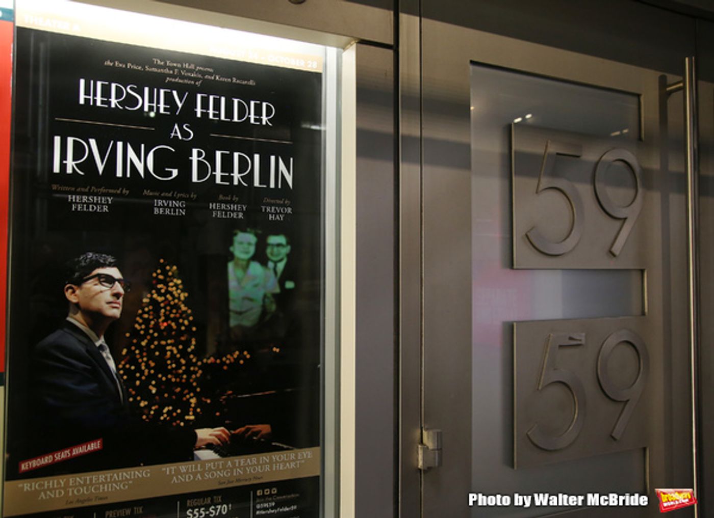 Photo Coverage: Inside Opening Night of HERSHEY FELDER AS IRVING BERLIN at 59E59  Image