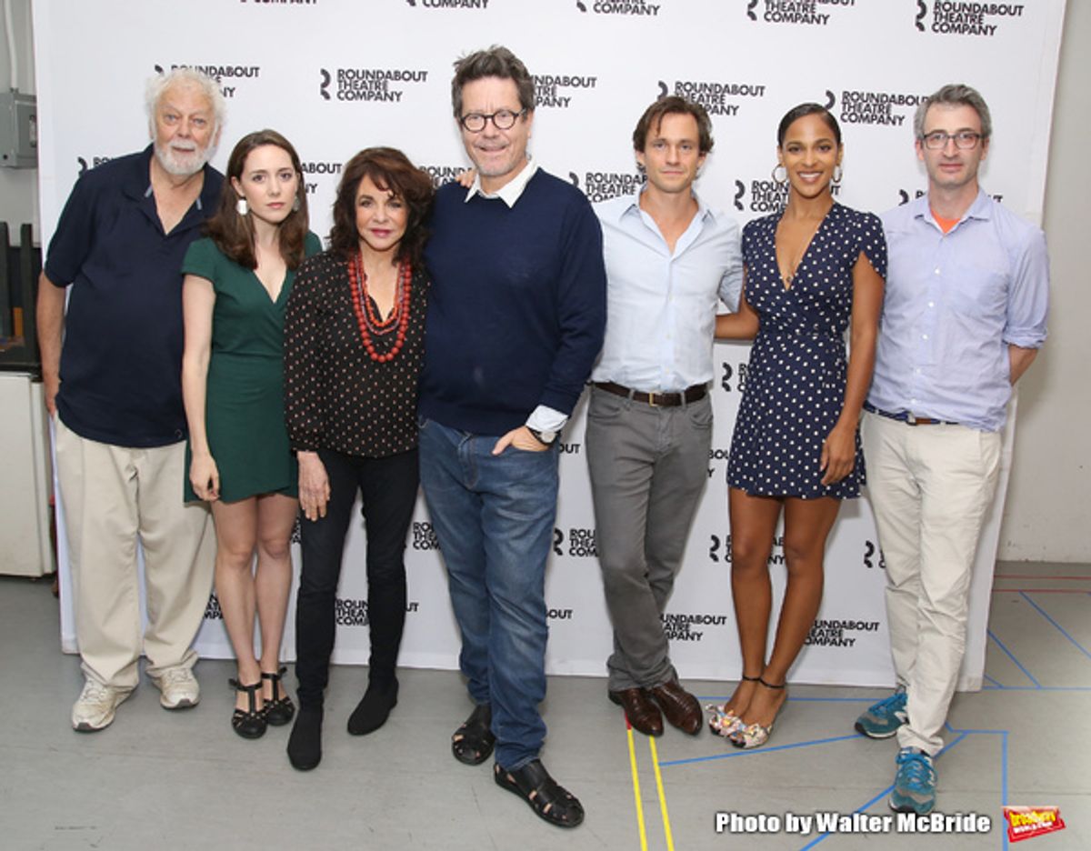 John Tillinger, Talene Monahon, Stockard Channing, Alexi Kaye Campbell, Hugh Dancy, Megalyn Echikunwoke and Daniel Aukin at 