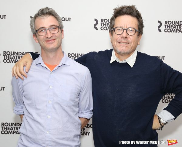 Director Daniel Aukin and playwright Alexi Kaye Campbell  Photo