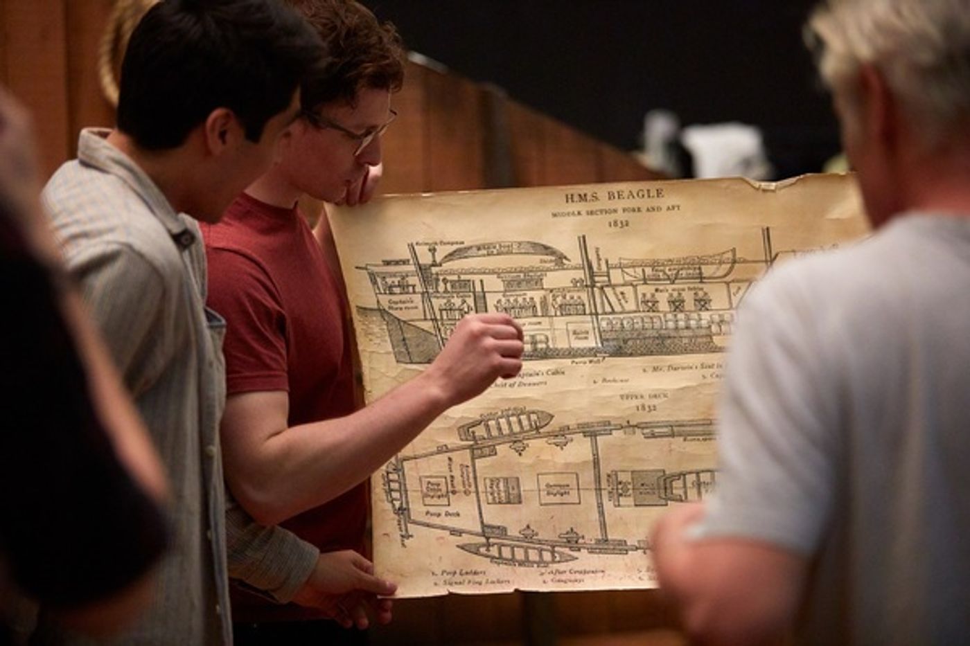 Photo Flash: Inside Rehearsal For THE WIDER EARTH at The Natural History Museum  Image