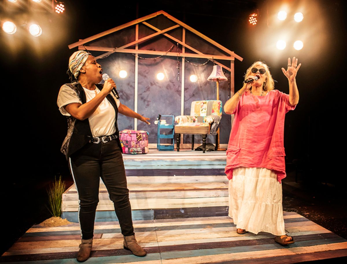 Janet Fuller Love, Melanie Marshall at 