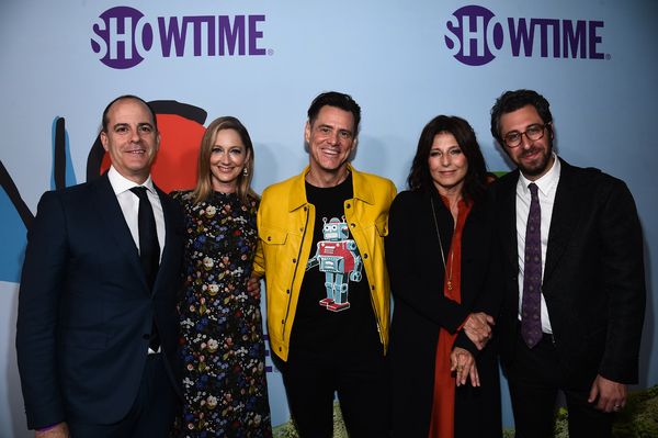 David Nevins, Judy Greer, Jim Carrey, Catherine Keener, and David Holstein  Photo