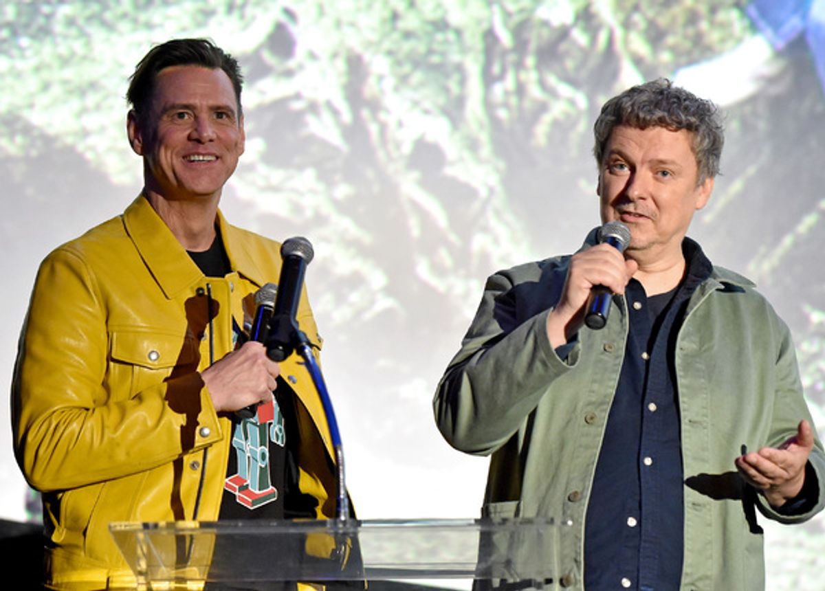 Jim Carrey and Michel Gondry  at 