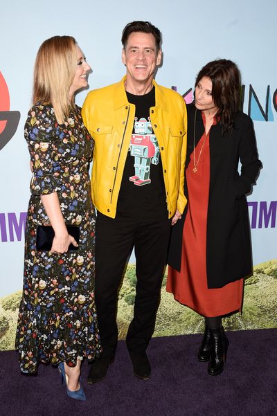 Judy Greer, Jim Carrey and Catherine Keener Photo