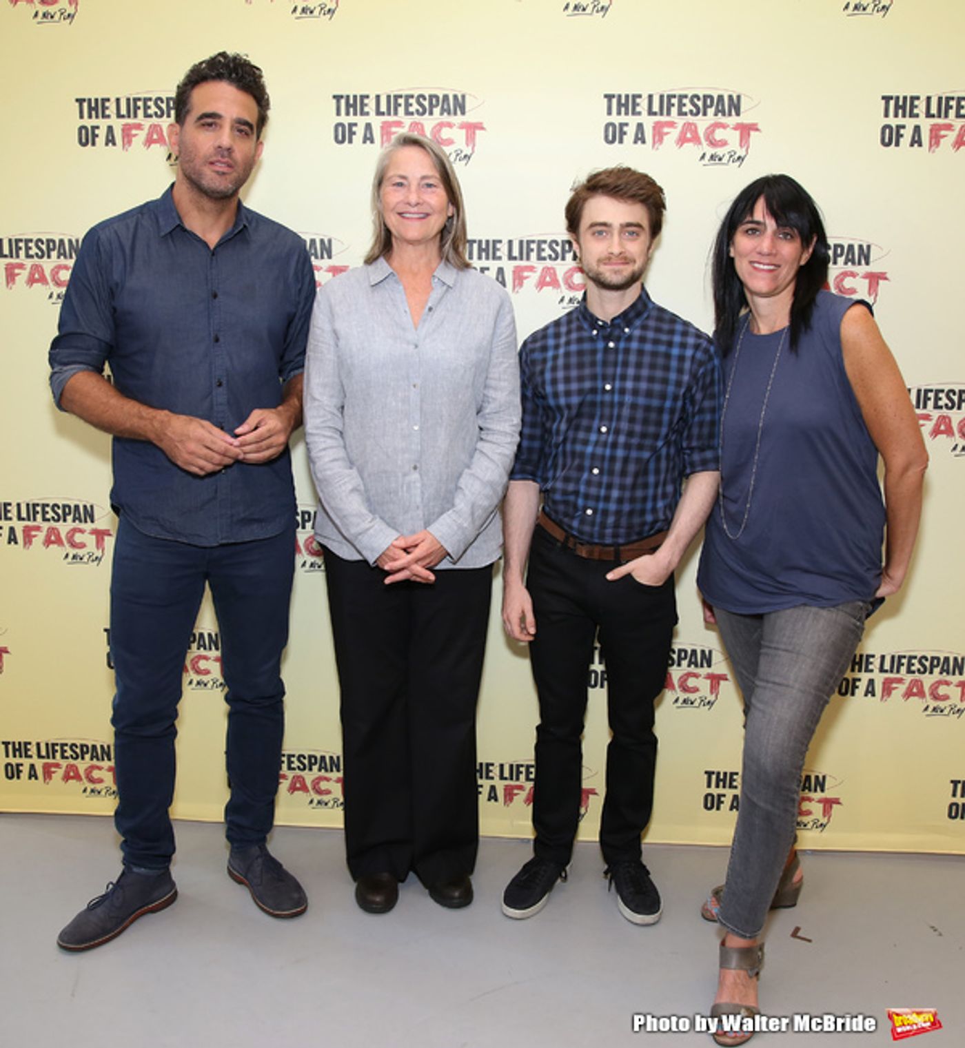 FREEZE FRAME: Daniel Radcliffe and the Cast of THE LIFESPAN OF A FACT Meet the Press!  Image