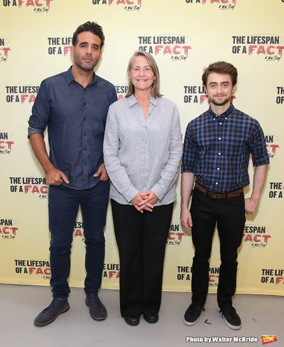 Bobby Cannavale, Cherry Jones and Daniel Radcliffe  Photo