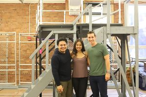 Red Concepción, Emily Bautista, and Anthony Festa @ BroadwayWorld Red Concepción, Emily Bautista, and Anthony Festa Photo