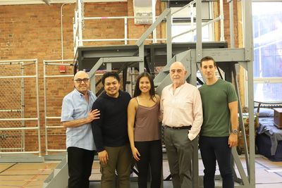Red ConcepciÃ³n, Emily Bautista, Claude-Michel SchÃ¶nberg, and Anthony Festa Photo