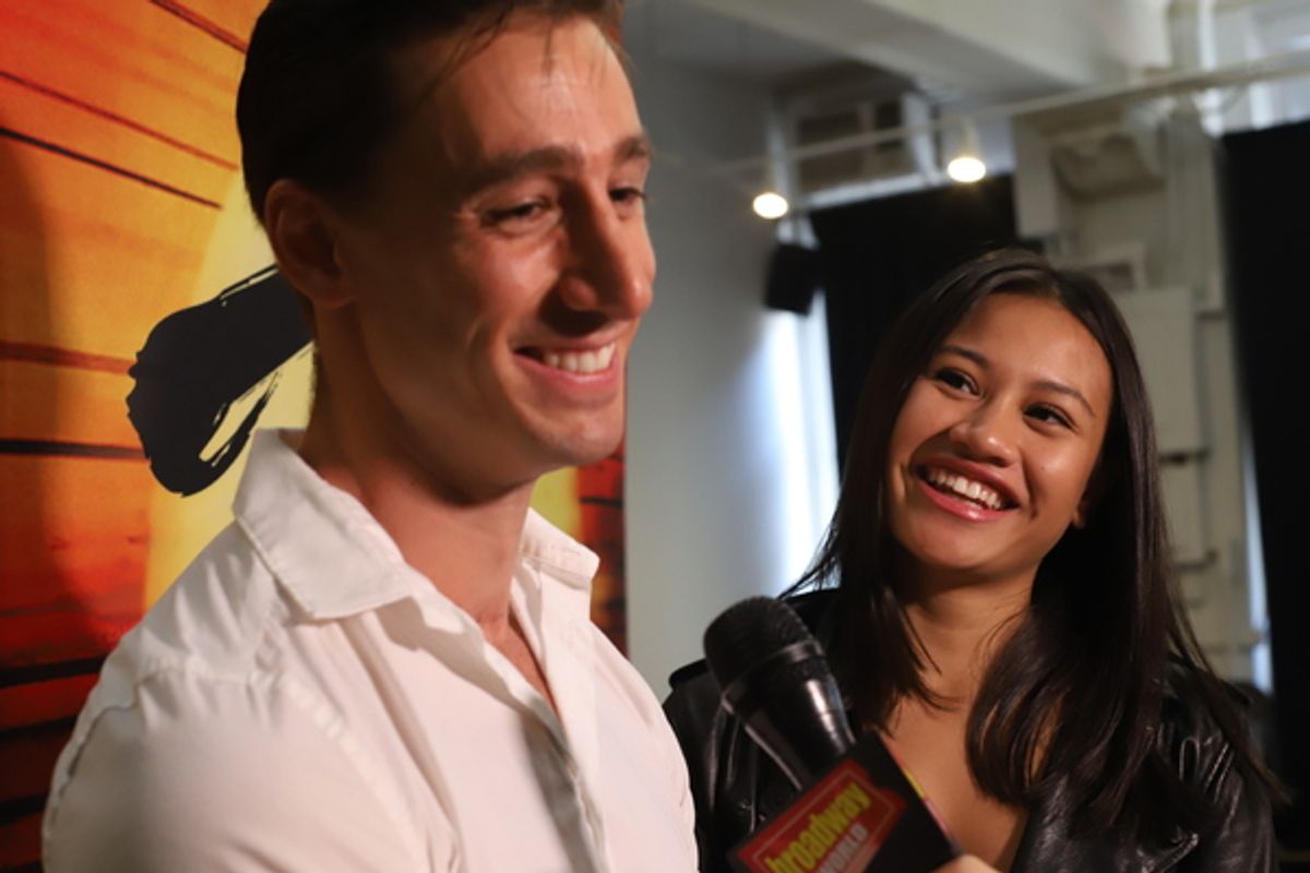 Emily Bautista and Anthony Festa at 